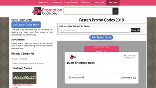$5 Off Fasten Promo Codes, Coupons Feb 2019 - PromotionCode.org