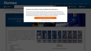 Industrial Vending Locker Units | Fastenal