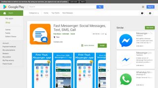 Fast Messenger: Free Messages, Text and Video Chat - Apps on ...
