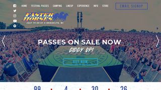 Faster Horses - Michigan's 3 Day Country Music Festival