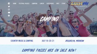 Camping: Faster Horses - Michigan's 3 Day Country Music Festival