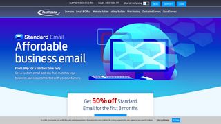 Standard Email – get your own business email address | Fasthosts