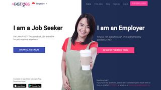 FastJobs: Singapore best non-executive job portal for both job seekers ...