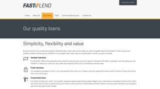 Our Loans - FASTLend