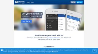 Secure & free webmail features for your mails - Mail.com