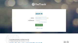 Fastrack | Sign In