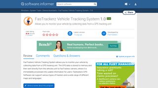 FasTrackerz Vehicle Tracking System 1.0 Download (Free ...