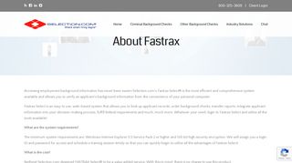 About Fastrax - Selection.com