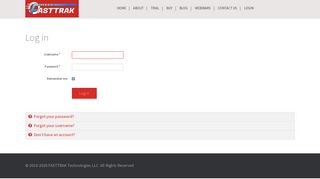 Log in - FASTTRAK Cloud Livery Systems