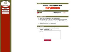 Raytheon/FASTX Homepage