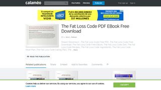 Calaméo - The Fat Loss Code PDF EBook Free Download