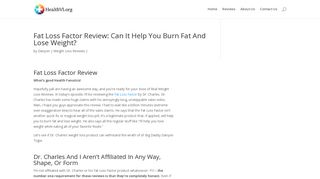 Fat Loss Factor Review: Can It Help You Burn Fat And Lose Weight?