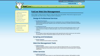 Web Hosting by FatCow - Web Site Management