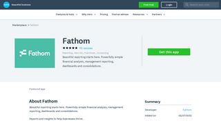 Fathom | App Marketplace | Xero ZA