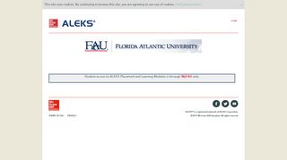 ALEKS -- Florida Atlantic University