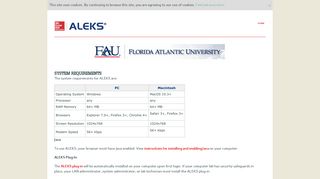 ALEKS -- Florida Atlantic University
