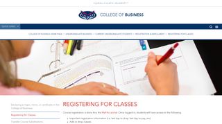 FAU | Registering for Classes
