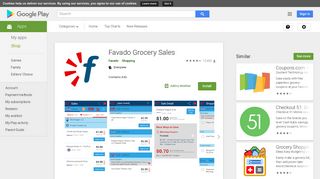 Favado Grocery Sales - Apps on Google Play