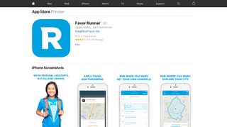 Favor Runner on the App Store - iTunes - Apple