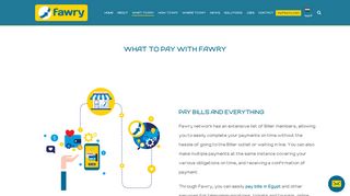 Pay Bills & Everything in Egypt with Fawry - What to pay?