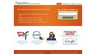 FaxBetter :: Send & Receive Faxes Online for Free