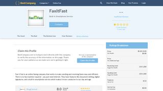 FaxitFast Reviews | Online Fax Companies | Best Company