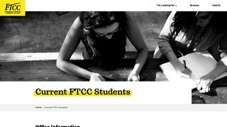Current FTCC Students - Fayetteville Technical Community College