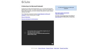 G Suite Sync for Microsoft Outlook®