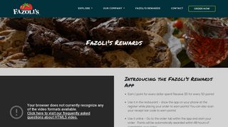 Fazoli's Rewards - Earn Points & Get Awesome Offers! - Fazolis