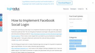 How to Implement Facebook Social Login - Engineering Blog ...