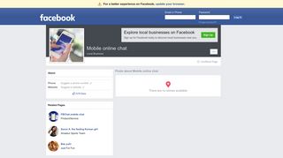 Mobile online chat - Local Business | Facebook