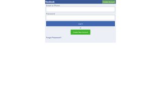 Log into Facebook - Basic Facebook