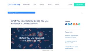 What You Need to Know Before You Use Facebook to Connect to WiFi