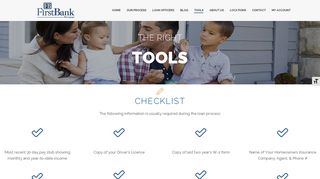 Tools - FirstBank Mortgage