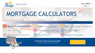 Payment/Amortization - FBC Mortgage, LLC