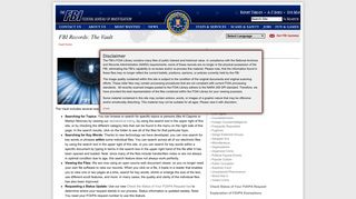 FBI — The Vault