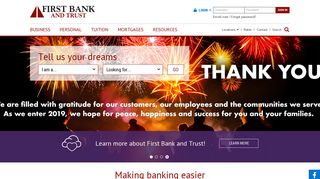 First Bank & Trust: Banking & Loans | LA, FL, MS Bank