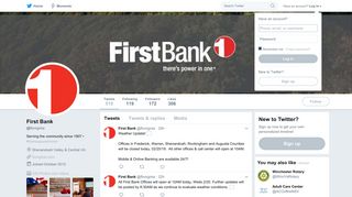 First Bank (@fbvirginia) | Twitter