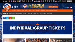 Single Match Tickets | FC Cincinnati