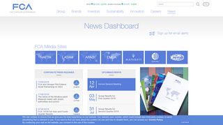 News Dashboard | FCA Group
