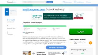 Access email.fcagroup.com. Outlook Web App