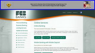 Online Services | FCB Banks