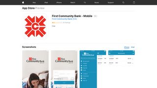 First Community Bank - Mobile on the App Store - iTunes - Apple