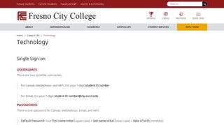 Technology | Fresno City College