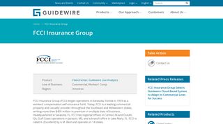 FCCI Insurance Group | Guidewire