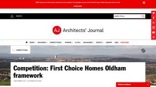 Competition: First Choice Homes Oldham framework | Competition ...