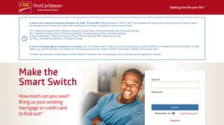 CIBC FirstCaribbean International Bank - Online Banking
