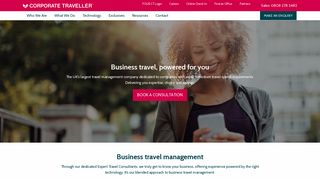 Corporate Traveller: Business Travel Management Powered for You