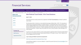 New Preferred Travel Vendor - FCm Travel Solutions - Financial ...