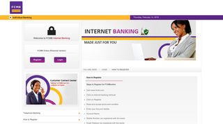 FCMB Internet Banking - Personal Version